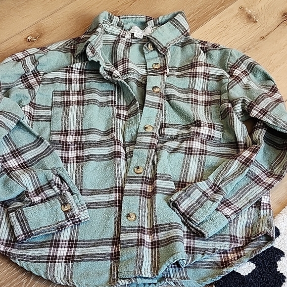 No Comment Other - No comment girls Plaid Shirt, medium 10-12